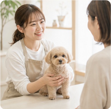Nicoriでご希望を伺うカウンセリングのイメージ写真